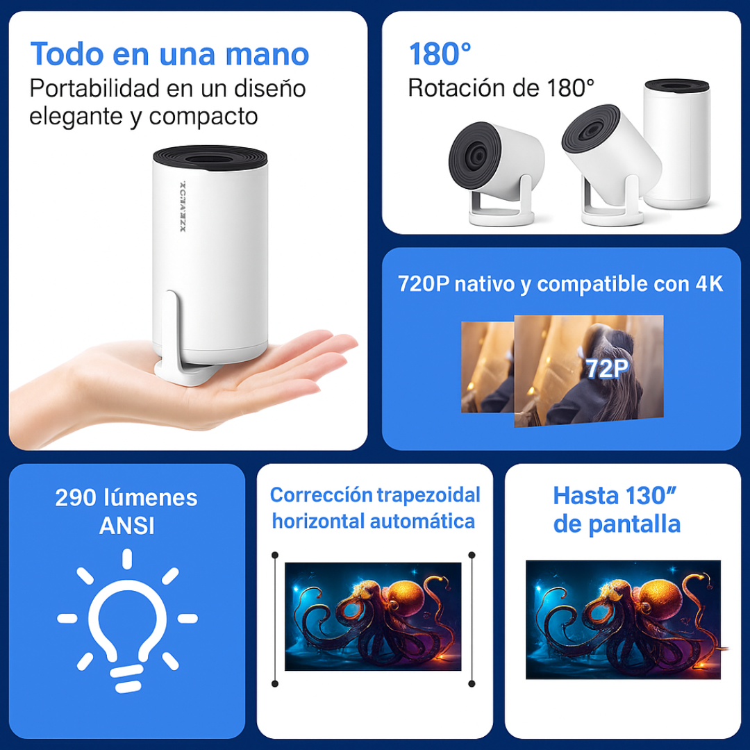Proyector Portátil Fantasía